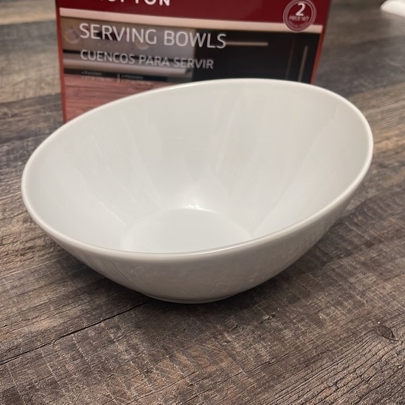 Crofton porcelain 2 piece serving bowls - Picture 5 of 8